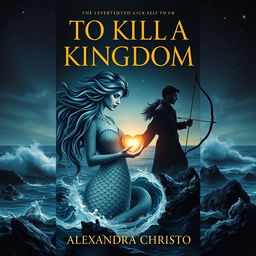 A captivating book cover for 'TO KILL A KINGDOM' by ALEXANDRA CHRISTO