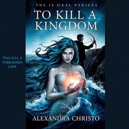 A captivating book cover for 'TO KILL A KINGDOM' by ALEXANDRA CHRISTO