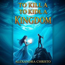 An enchanting book cover for 'TO KILL A KINGDOM' by ALEXANDRA CHRISTO