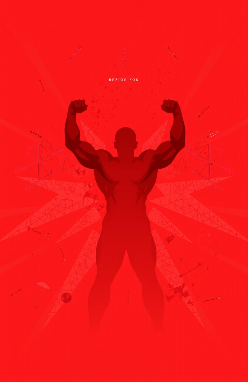 A powerful cover design featuring bold red as the dominant color