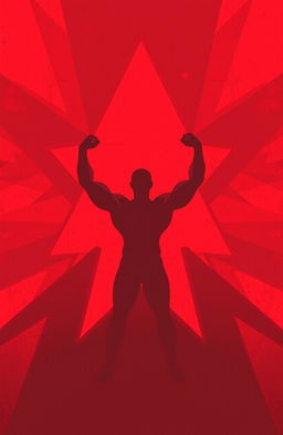A powerful cover design featuring bold red as the dominant color