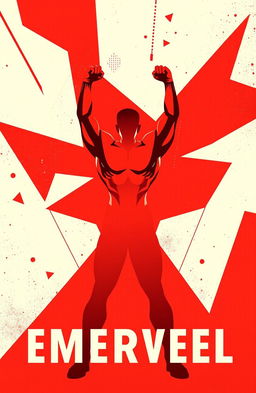 A powerful cover design featuring bold red as the dominant color