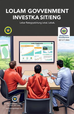 A detailed visual representation of local government investment analysis for PT