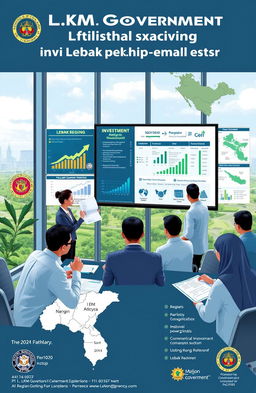 A detailed visual representation of local government investment analysis for PT