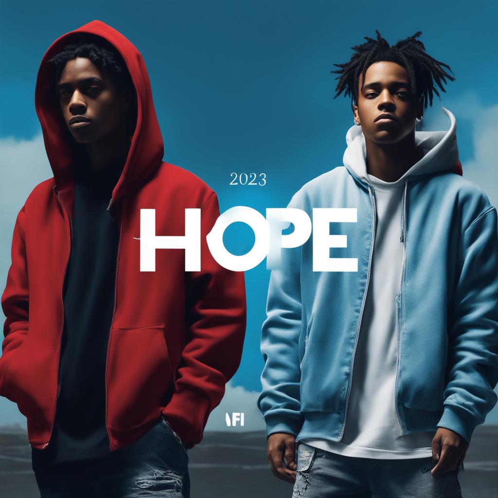 2023 album cover 'HOPE' by NF and Cordae