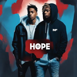 2023 album cover 'HOPE' by NF and Cordae