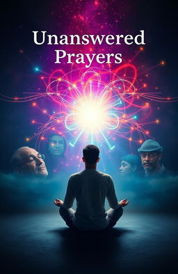 A thoughtful and serene depiction of the concept of 'Unanswered Prayers' exploring spiritual, philosophical, and modern scientific perspectives
