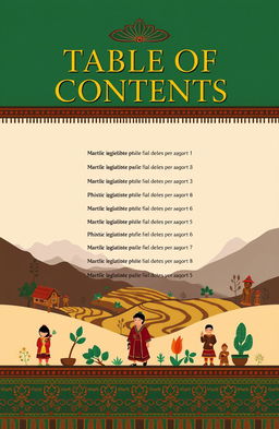 A beautifully designed digital artwork that highlights the rich culture of the Igorot indigenous people