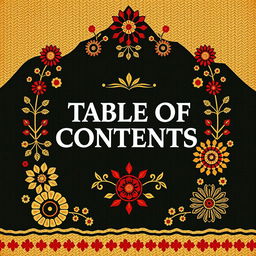 A creative and artistic design that showcases elements of Igorot indigenous culture
