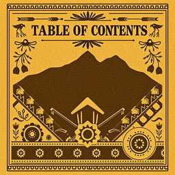 A creative and artistic design that showcases elements of Igorot indigenous culture