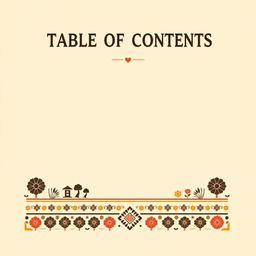 A beautifully designed title page for a document themed around the Igorot indigenous people