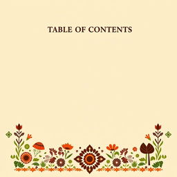 A beautifully designed title page for a document themed around the Igorot indigenous people