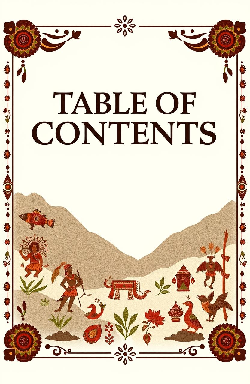 An elegant design related to the Igorot indigenous people, showcasing traditional artwork, cultural symbols, and motifs representing their heritage