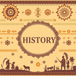A historical-themed background image sized 8