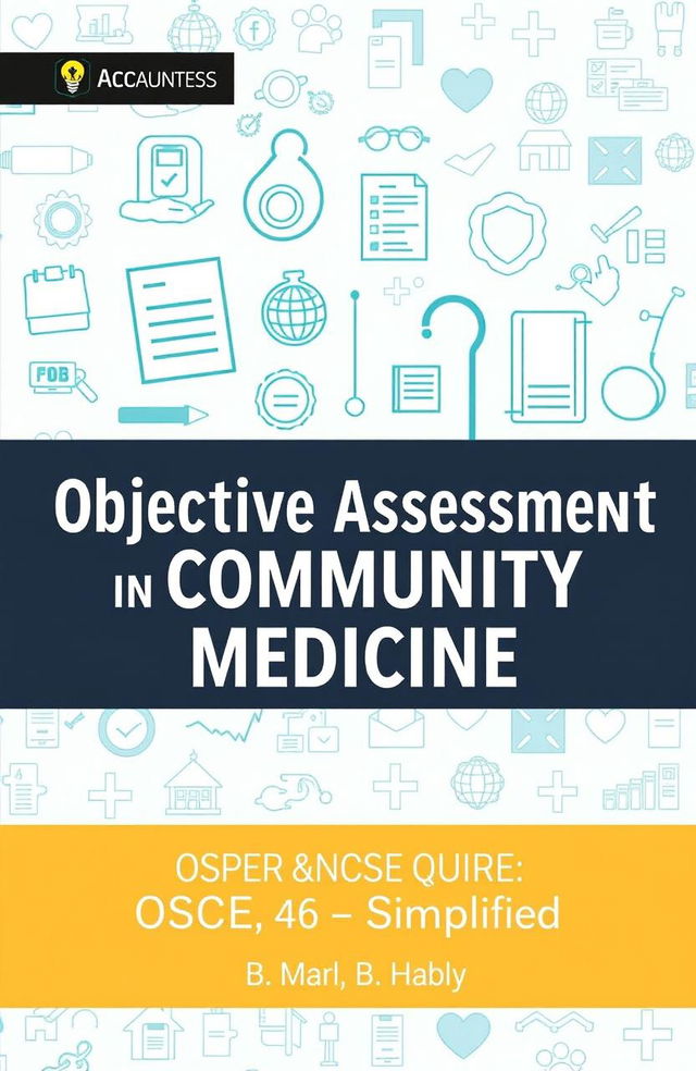 A comprehensive guide titled 'Objective Assessment in Community Medicine: OSPE & OSCE Simplified'