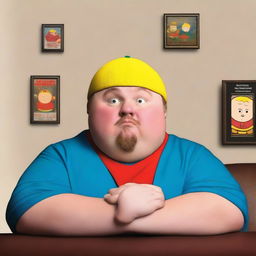 Realistically portrayed Eric Cartman from South Park as a real-life person.