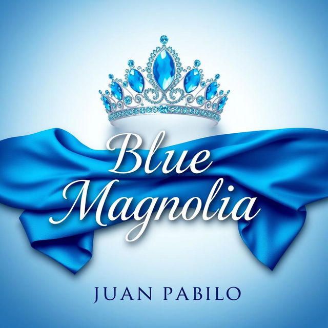 A stunning cover design for 'Blue Magnolia' by Juan Pablo