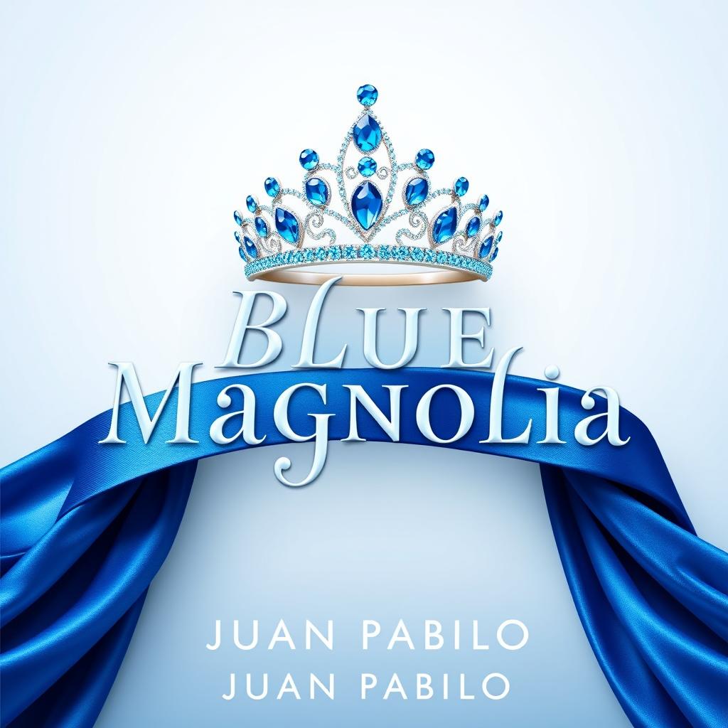 A stunning cover design for 'Blue Magnolia' by Juan Pablo