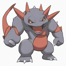 Update Rhyonix's image, with sharper rocks protruding from its body than Rhyperior, interlaced with Onix's resilience and flexibility, yielding greater defensive ability