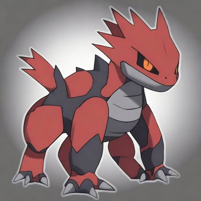 Update Rhyonix's image, with sharper rocks protruding from its body than Rhyperior, interlaced with Onix's resilience and flexibility, yielding greater defensive ability