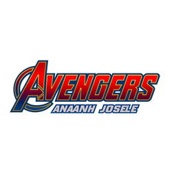 A logo design for 'SISIG NI MANG JOSE' featuring typography inspired by the Avengers logo