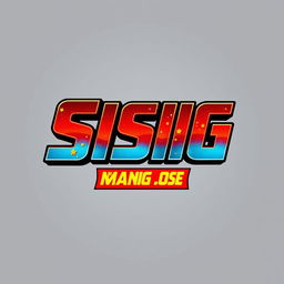 A creative logo design featuring the words "SISIG NI MANG JOSE" styled in a bold and dynamic font inspired by the Avengers movie branding