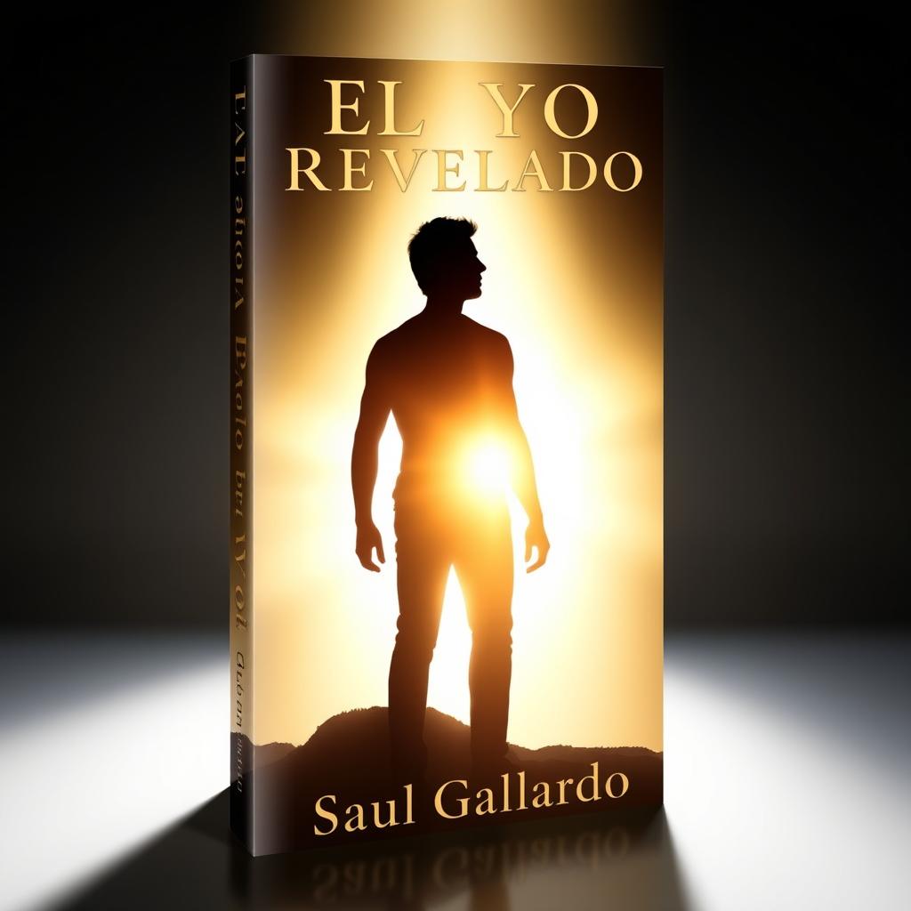 A stunning book cover featuring a human silhouette illuminated from behind, revealing a deeper and brighter essence within the person