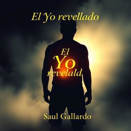 A book cover featuring a human silhouette illuminated from behind, revealing something deep and radiant within the figure, symbolizing inner strength and self-discovery