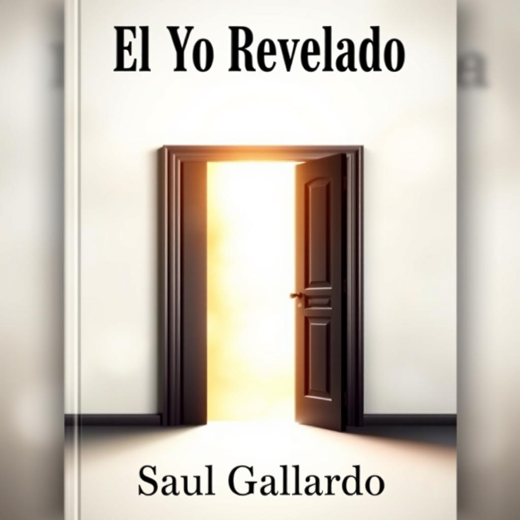 A book cover featuring a slightly ajar door, symbolizing the concept of stepping into a new understanding or personal revelation