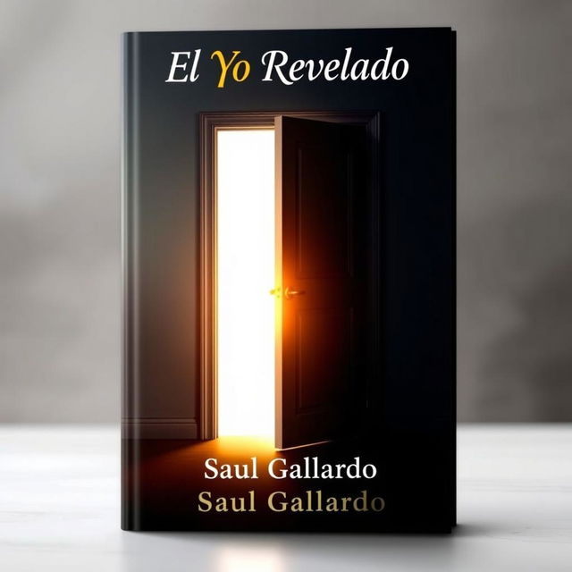 A book cover featuring a slightly ajar door, symbolizing the concept of stepping into a new understanding or personal revelation