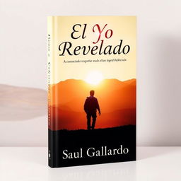 A book cover featuring the silhouette of a person returning from a long journey, symbolizing introspection and self-discovery