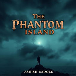 A mist-covered island featuring dark, towering trees with a faint, eerie light emanating from within