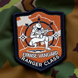 A clothing patch badge for the Expanse Vanguard, specifically designed for the Ranger Class