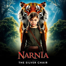 A striking image to promote the fourth movie of the Narnia franchise, 'The Silver Chair'