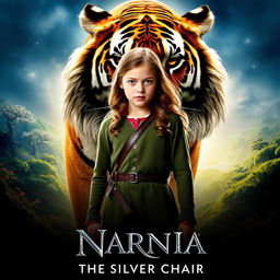A striking image to promote the fourth movie of the Narnia franchise, 'The Silver Chair'