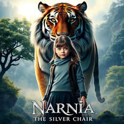 A striking image to promote the fourth movie of the Narnia franchise, 'The Silver Chair'