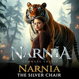 A stunning promotional image for the rebooted Narnia franchise film 'The Silver Chair'
