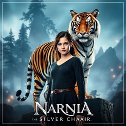 A stunning promotional image for the rebooted Narnia franchise film 'The Silver Chair'