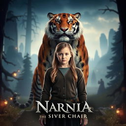 A stunning promotional image for the rebooted Narnia franchise film 'The Silver Chair'