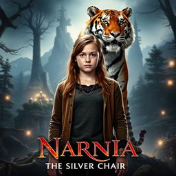 A stunning promotional image for the rebooted Narnia franchise film 'The Silver Chair'