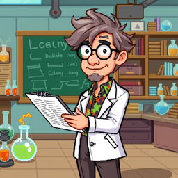 A 16-bit pixel art character design of a good guy guide, who acts as an aid to the main character in a video game