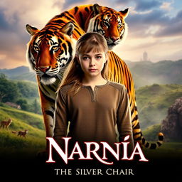 A visually captivating promotional image for the rebooted Narnia movie, 'The Silver Chair'