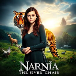 A visually captivating promotional image for the rebooted Narnia movie, 'The Silver Chair'