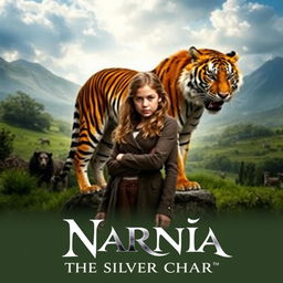A captivating promotional image for the rebooted Narnia film 'The Silver Chair'