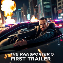 Exciting action-packed scene from the first trailer of 'The Transporter 5' featuring Jason Statham