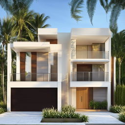 Generate a modern and spacious home design for a 1721 square foot plot.