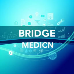 A striking visualization of bridging gaps in medicine, showcasing a diverse range of medical graphics