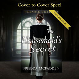 A stunning book cover design for 'The Housemaid's Secret' by Freida McFadden, highlighting its 'Cover to Cover Special' edition