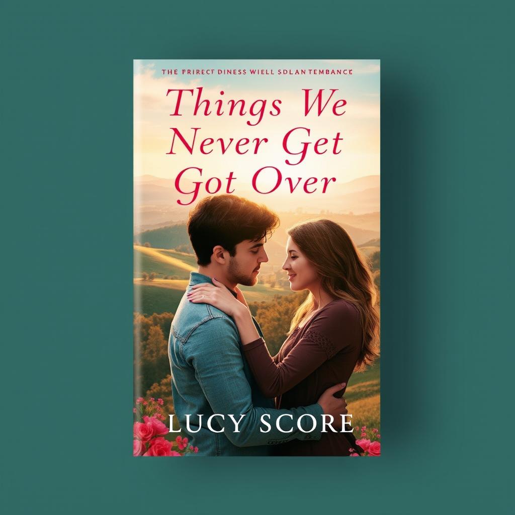 A stunning book cover design for 'Things We Never Got Over' by Lucy Score