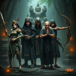 An occult hunter team consisting of five diverse members set in the Majapahit kingdom